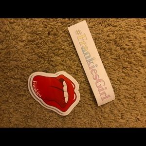 frankie’s bikinis stickers